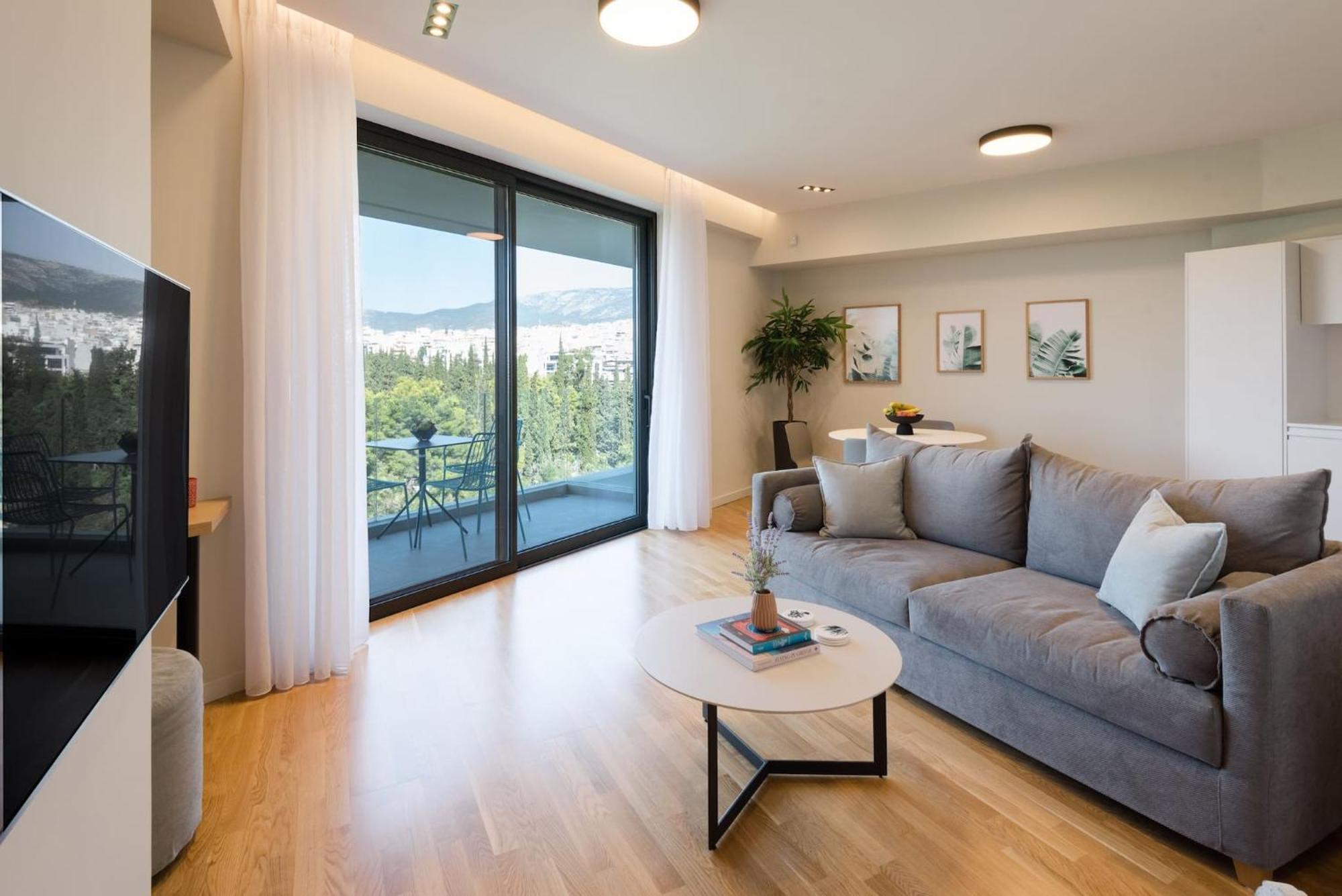 Urban Apt With Stunning Acropolis View & Roofdeck Αθήνα Εξωτερικό φωτογραφία